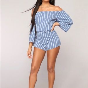 Fashion nova size large romper